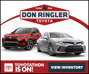 Don Ringler Toyota - Sponsor of the Belton Journal