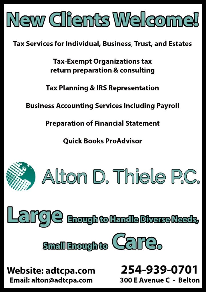 Alton Thiele | Belton Journal Supporter