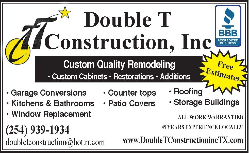 Double T Construction | Belton Journal Supporter