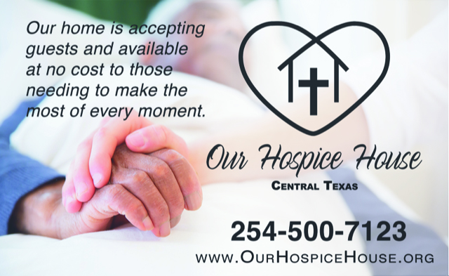 Image of Our Hospice House Advertisement | Belton Journal Supporter