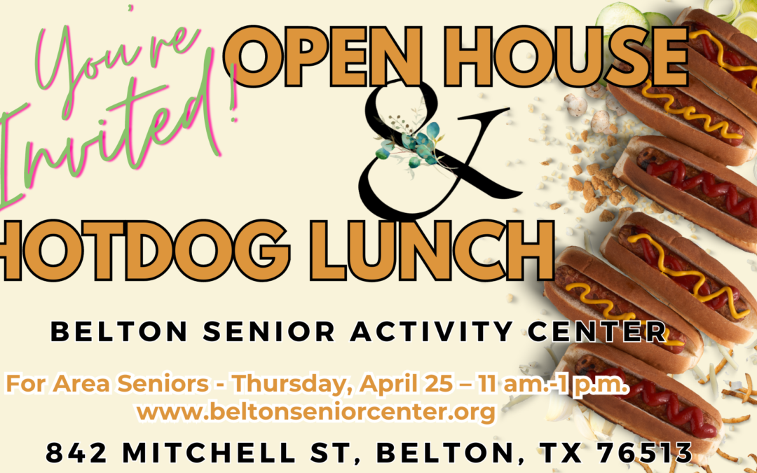 Belton Senior Activity Center hosts open house and hot dog lunch
