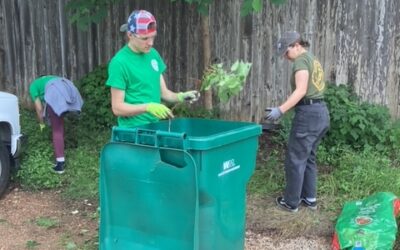 Volunteers hold annual community cleanup