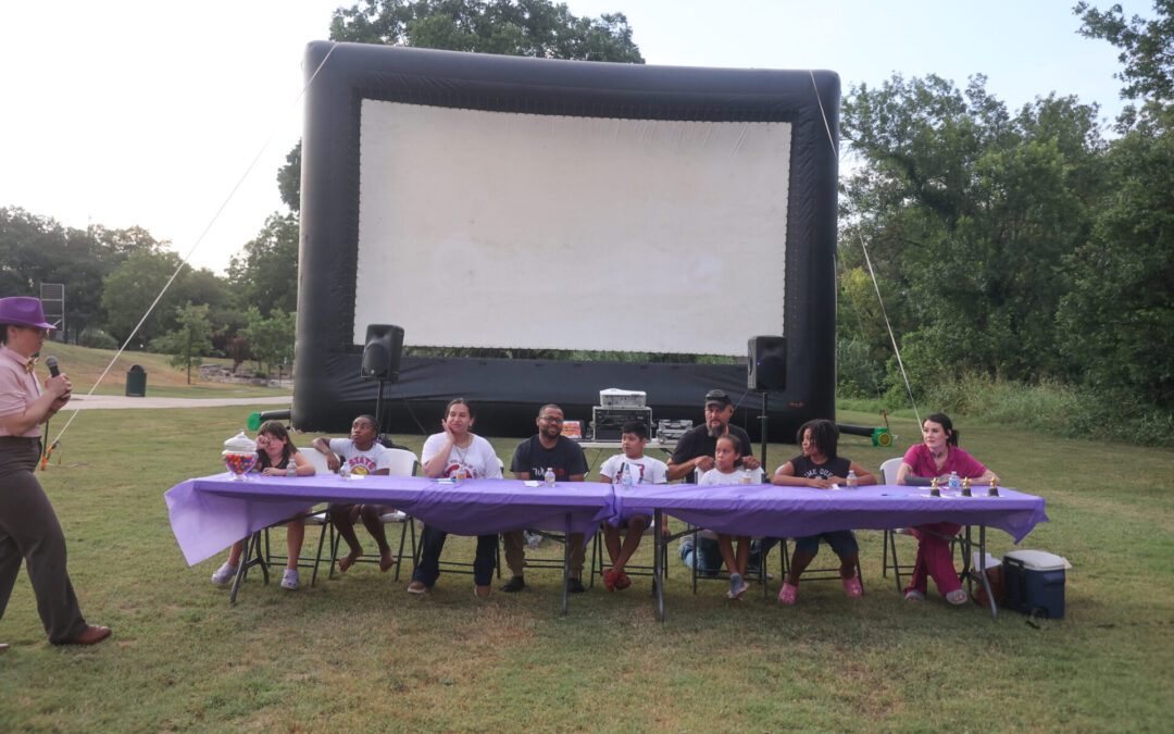 Locals beat the heat with Movie in the Park