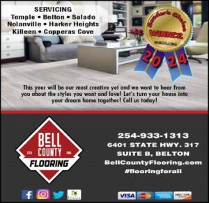 Bell County Flooring - Ad Sponsor for the Belton Journal